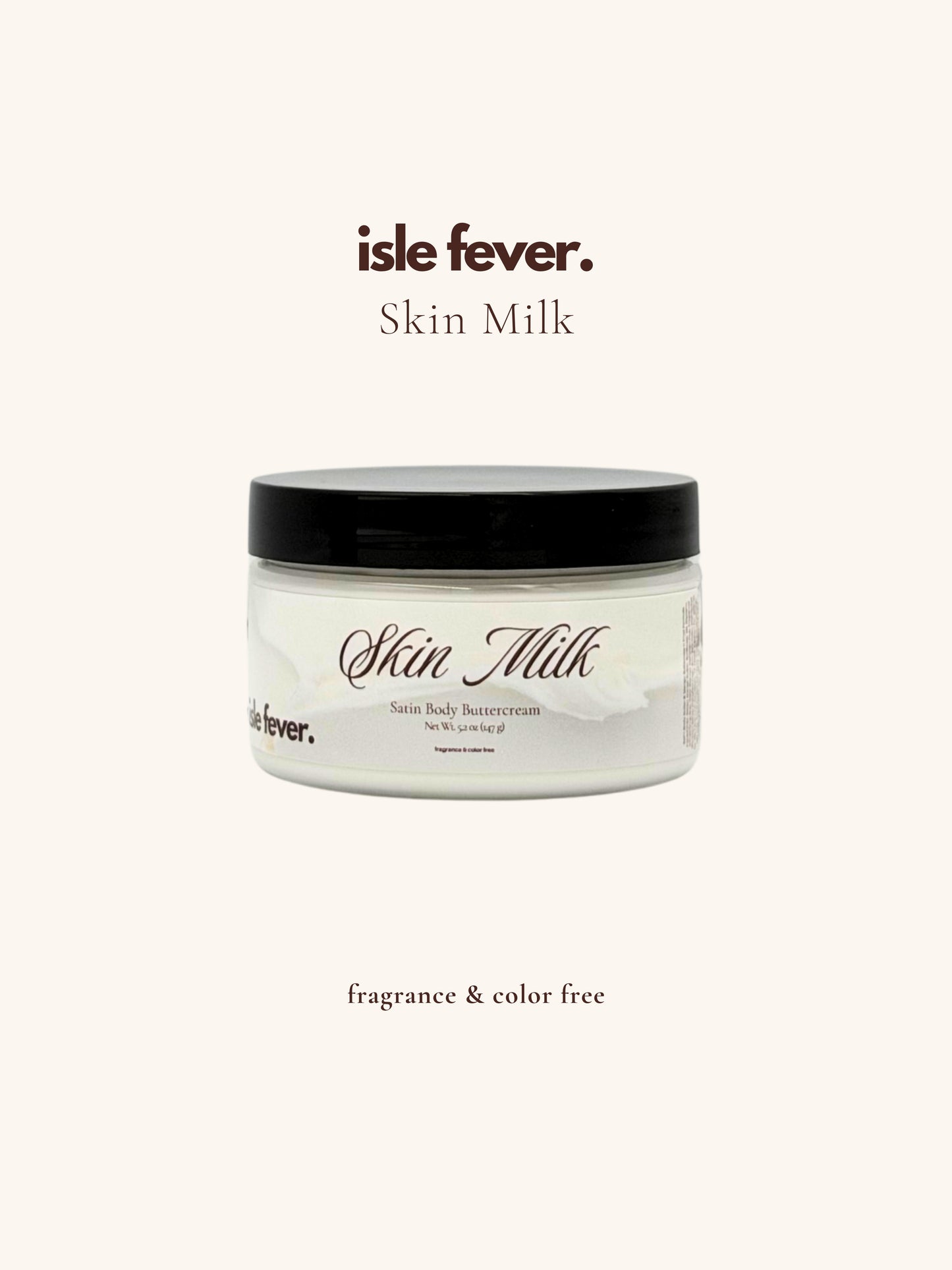 Satin Body Buttercream
