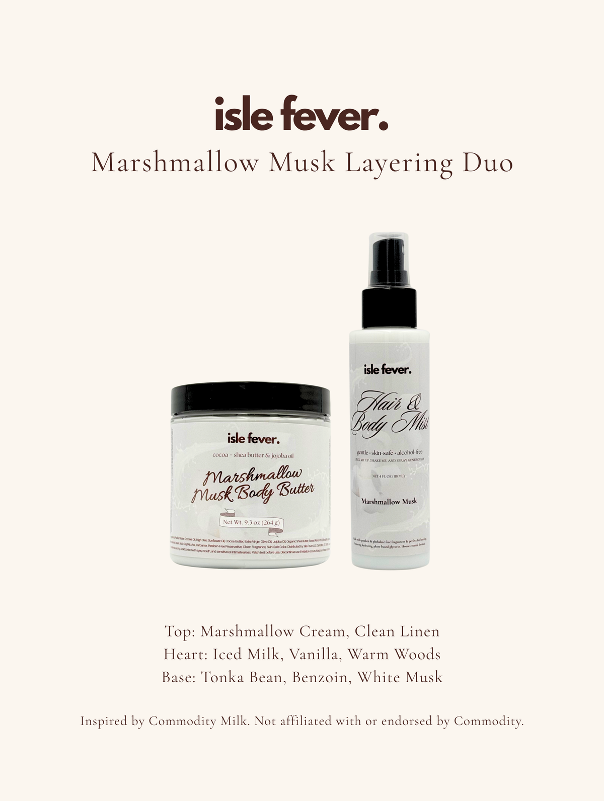 Marshmallow Musk Layering Duo